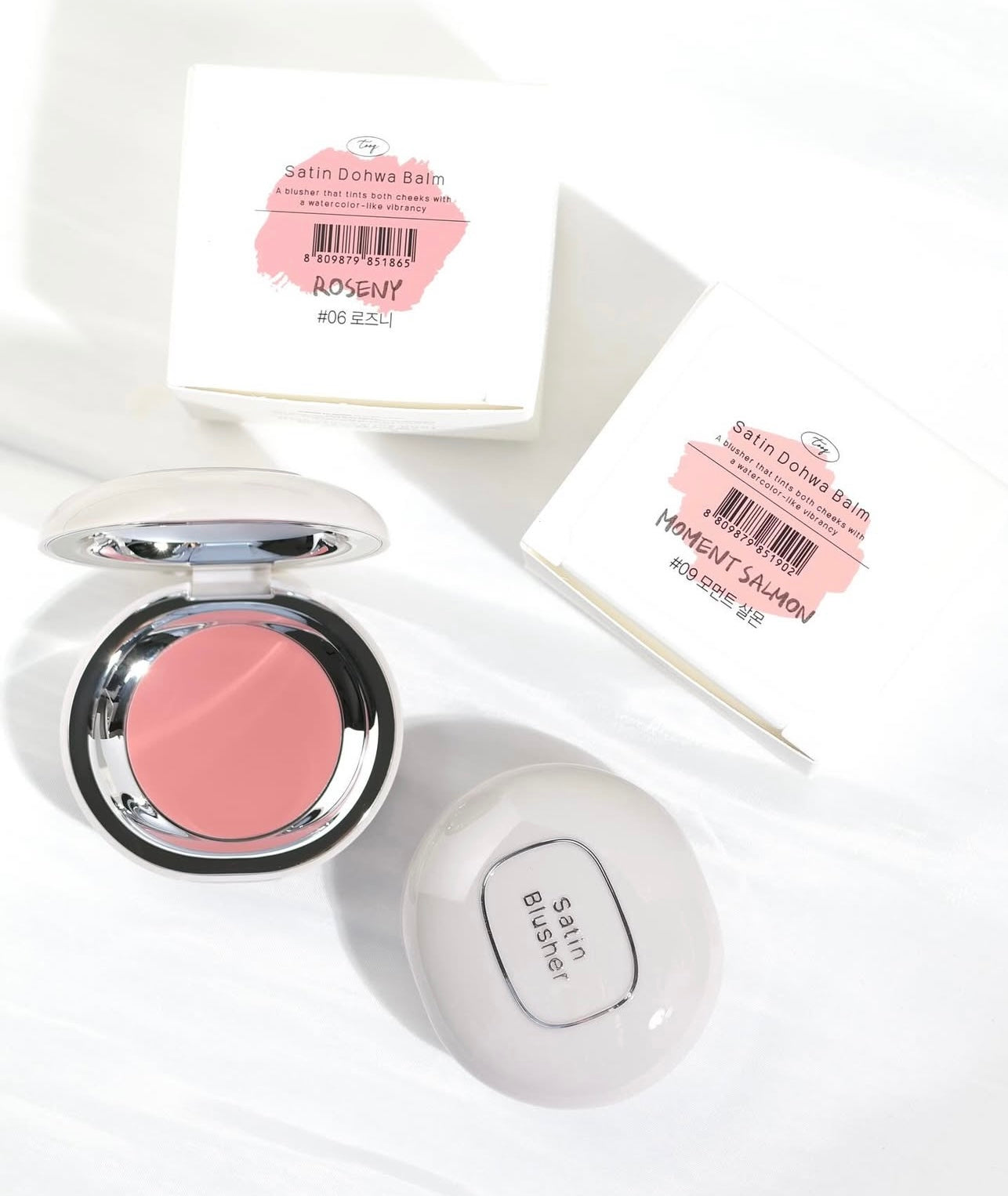 水光柔霧 一抹即融💖| TOOQ 水彩美學多用途水光唇頰霜| TOOQ Satin Dohwa Balm