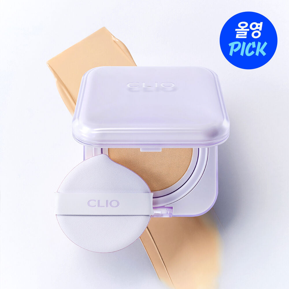 送粉餅✨超夢幻版本💜CLIO 無瑕網狀清涼控油精華氣墊✨CLIO KILL COVER MESH BLUR CUSHION