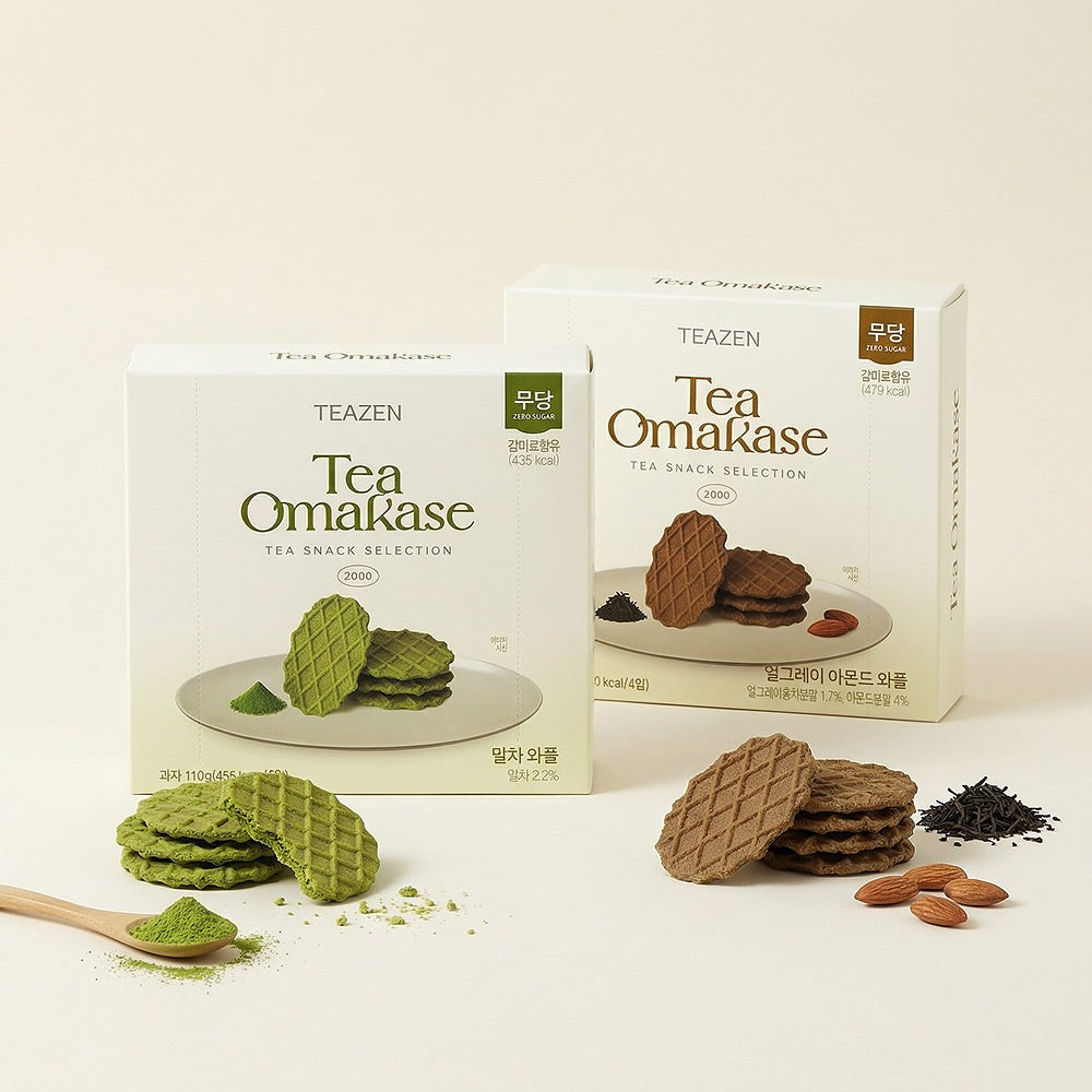 OY新品✨Teazen Tea Omakase 和風窩夫餅🧇