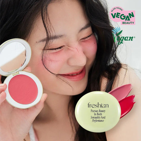 Freshian 嫩滑雞蛋肌奶油腮紅膏|Freshian Egg-Like Seamless Cream Blusher🥚