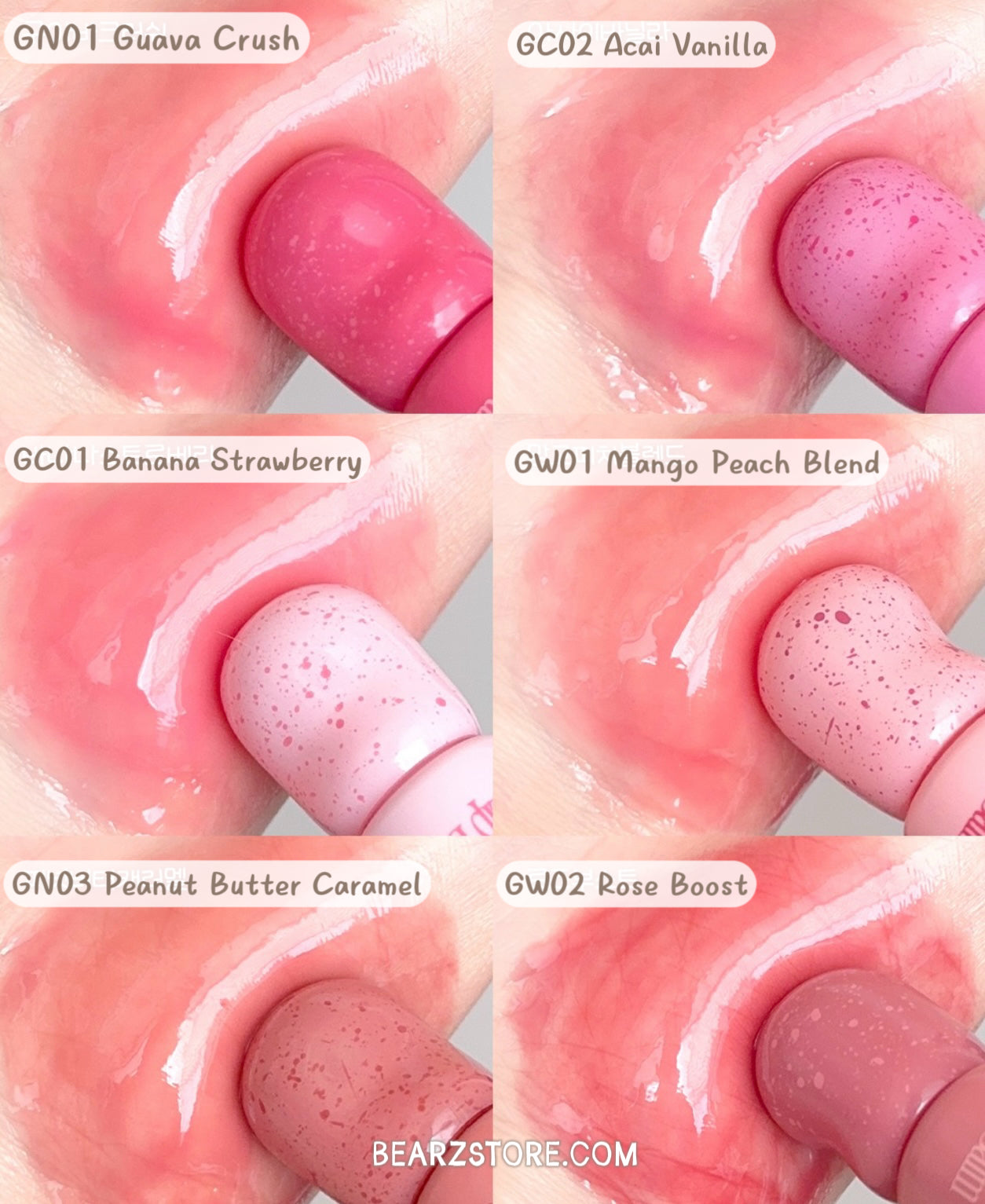 3大質地選擇💫fwee Smoothie Tinted Lip Balm 冰沙護唇膏系列🍧Glowy / Blurry / Melting