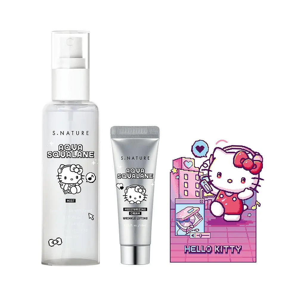 【妝前打底｜妝後定妝｜全天補水】 S.NATURE Aqua Squalane 水光彈力噴霧 💧