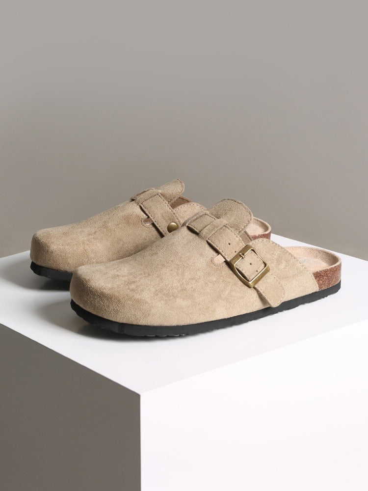 緊急再入庫🔥 韓國品牌SHOOPEN SUEDE CLOG 麂皮穆勒拖鞋