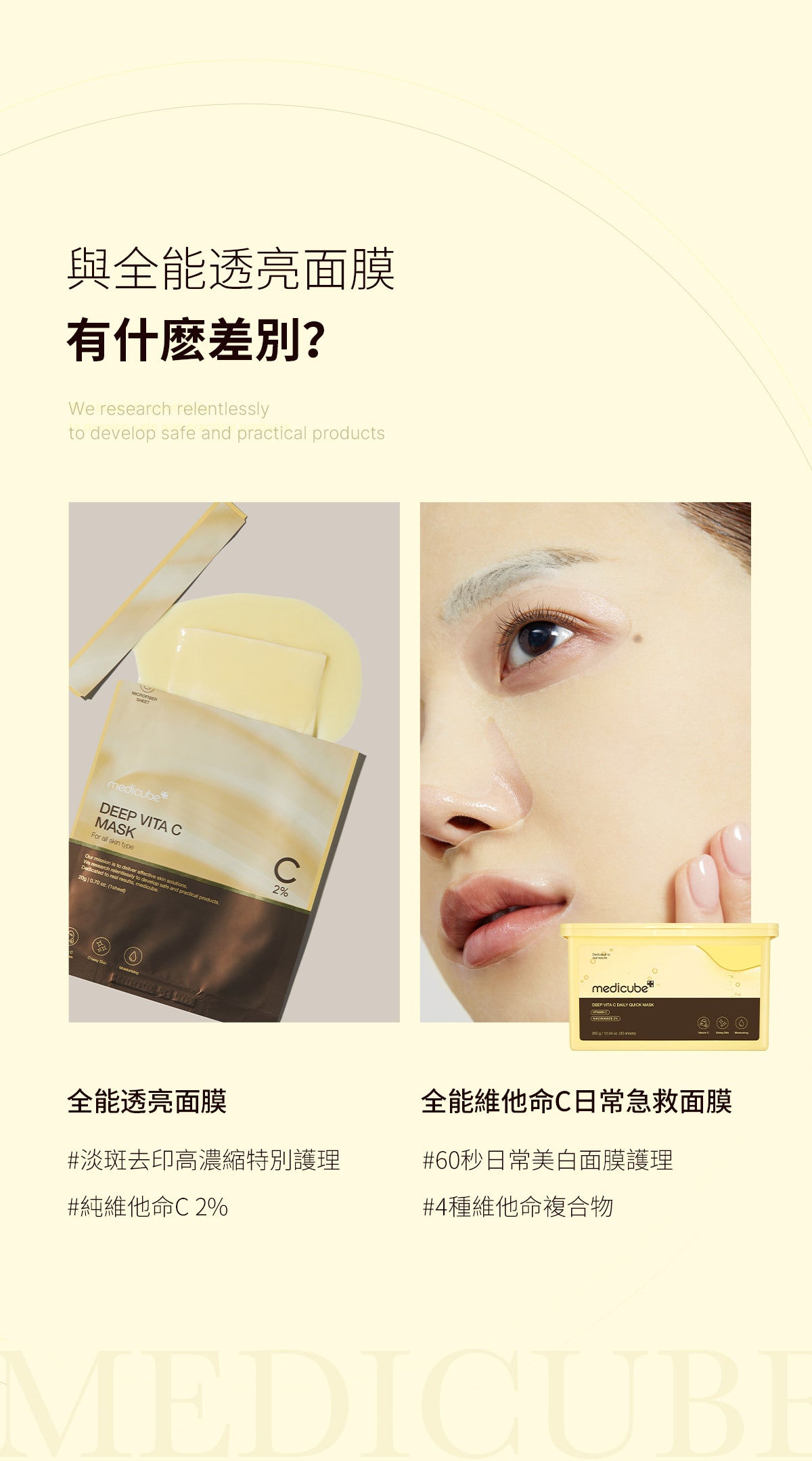 高CP值🤎Medicube  DEEP維C日常急救抽取式面膜