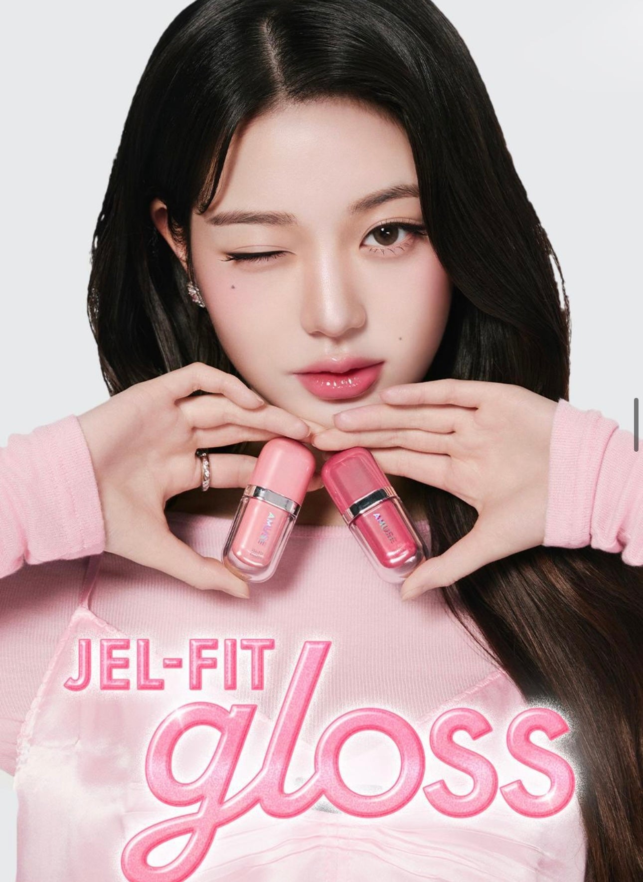 AMUSE全新Gel Fit Gloss 輕盈水感清透唇釉💫