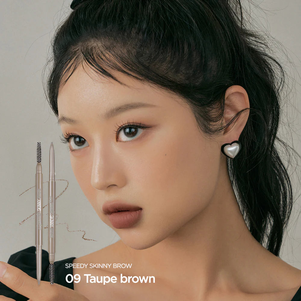 1+1套裝 ✨Peripera 纖細自然持久雙頭眉筆| Peripera Speedy Skinny Brow SET〰️