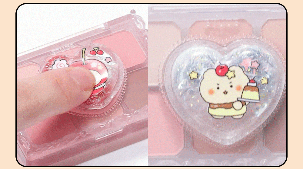 送土豆熊耳機收納鑰匙扣 ✨OLIVE YOUNG PICK Etude × 土豆熊聯名拉伸式眼影盤My Petit Palette