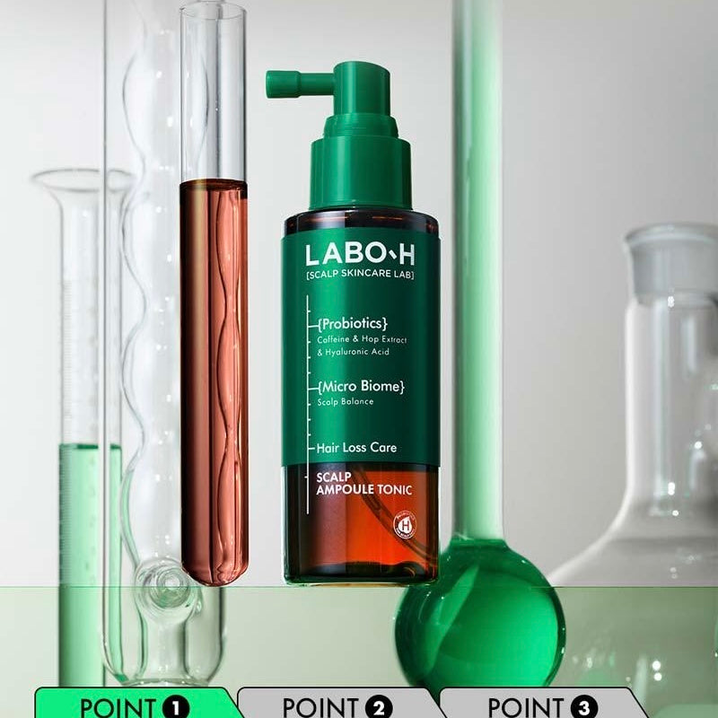 根源解決掉髮問題✨ | LABO.H 鞏固髮根防脫髮噴霧💚|LABO.H Hiar Loss Care Scalp Ampoule Tonic