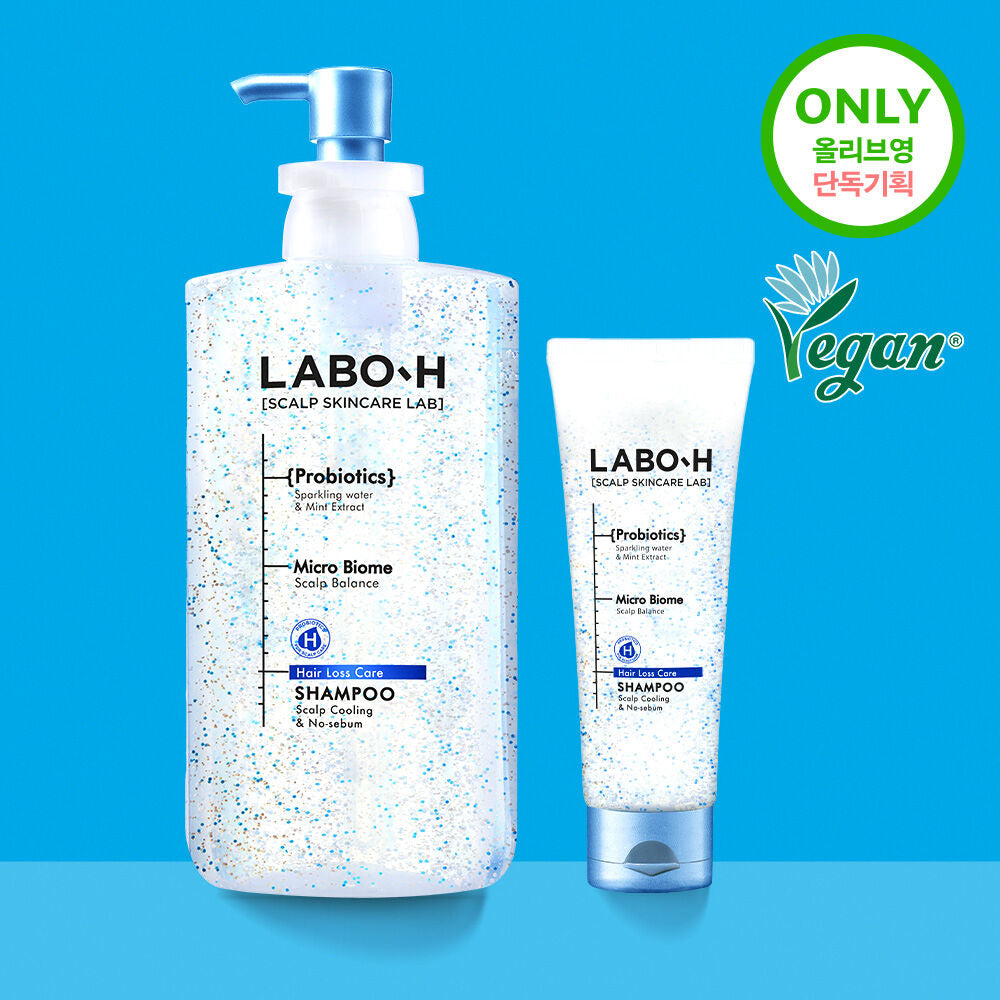 送125ml+ Sanrio特別版 ✨LABO H x Sanrio HAIR LOSS RELIEF SHAMPOO專利益生菌冰涼版防脫洗髮水🪄