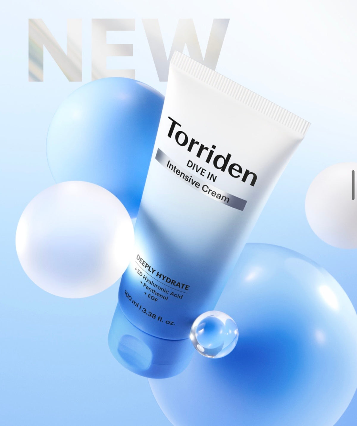 💦 【水分爆彈！韓國國民保濕神霜】全新升級 ✨Torriden 採低分子玻尿酸深層補水霜