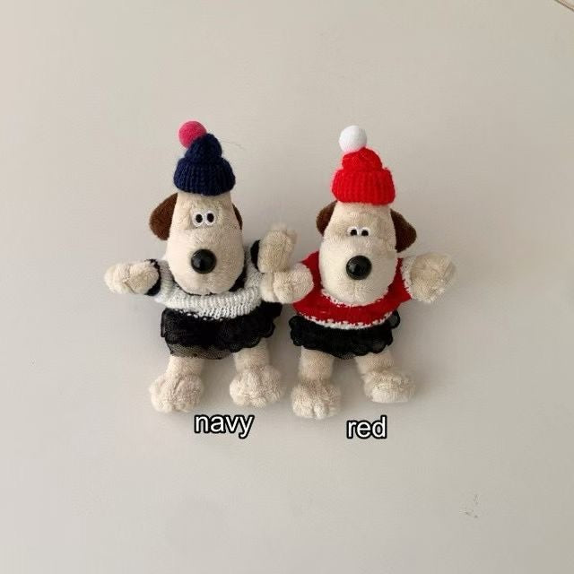 韓版毛衣款掌門狗公仔（二色可選）🐾🇰🇷