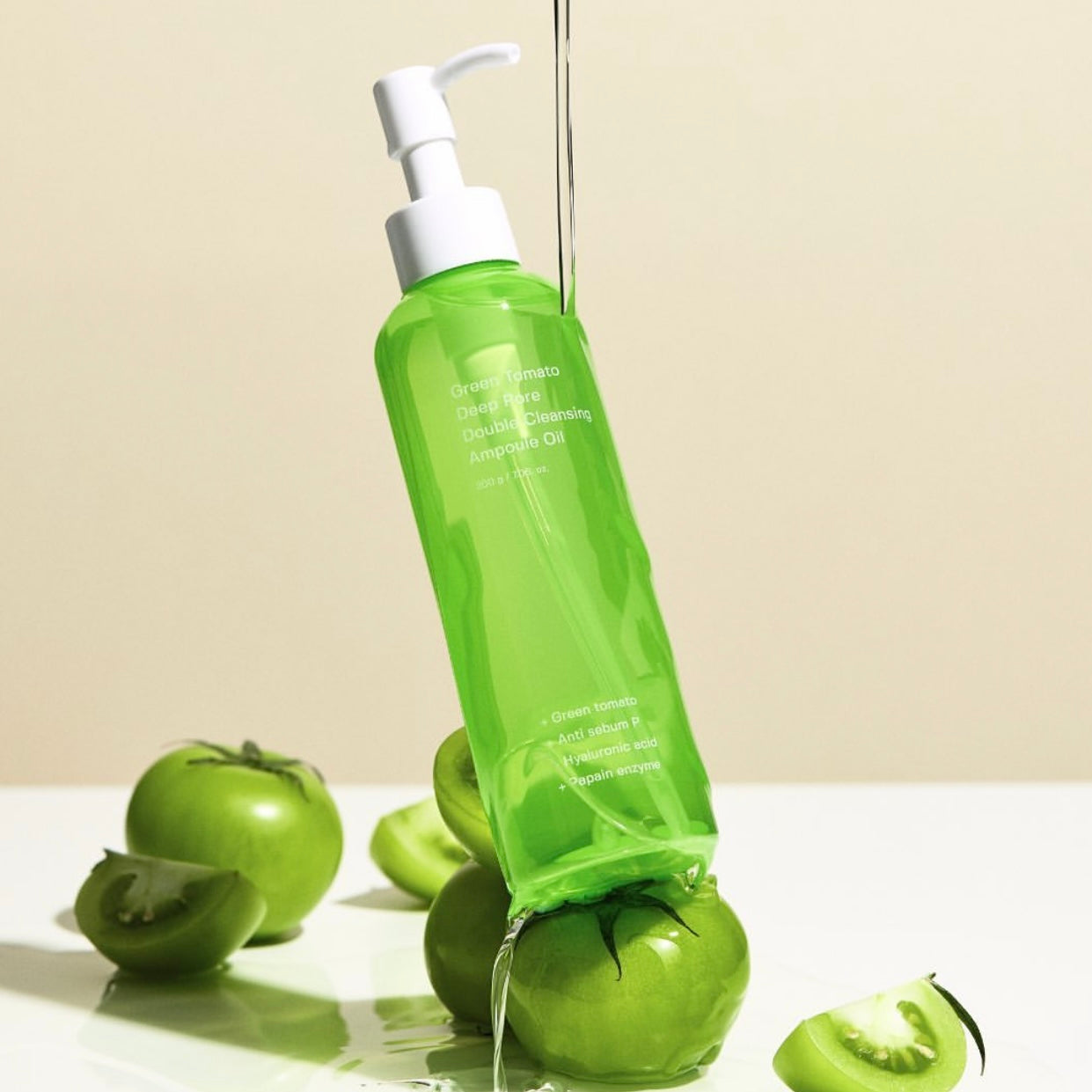 Sungboon Editor綠番茄精華淨化毛孔雙效卸妝油🍅💚| Sungboon Editor Green Tomato Deep Pore Double Cleansing Ampoule Oil