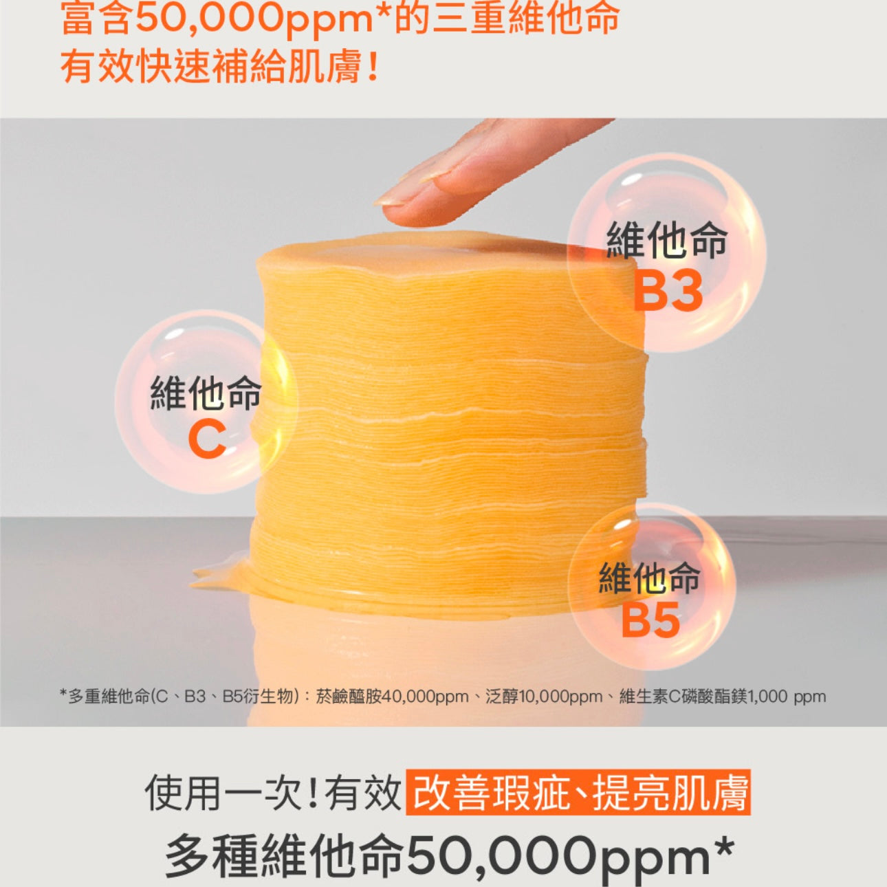 INNISFREE 維他命C淨亮棉片| INNISFREE VITAMIN C BRIGHTENING ENZYME PAD🧡