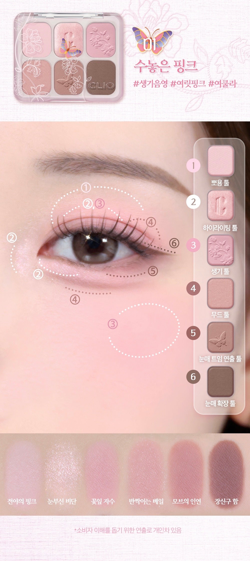 加贈福袋吊飾 ✨CLIO x 王室典藏版 六色精選眼影盤| CLIO MUSE MASTER PALETTE