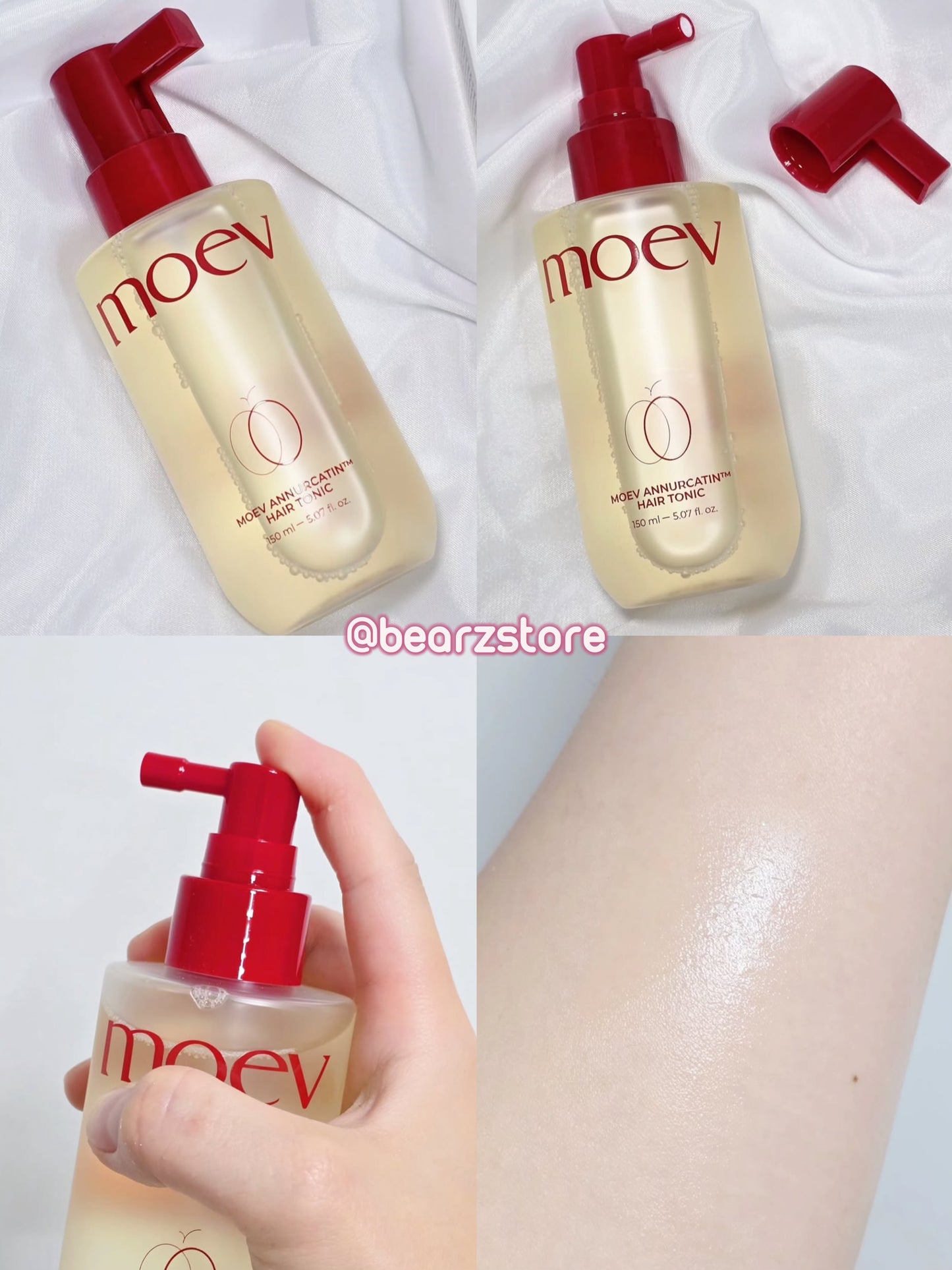 韓國的頂級醫美級護髮品牌🔥MOEV 賦活喚能養髮防脫精華液噴霧❤️ANNURCATIN™ Hair Tonic ✨