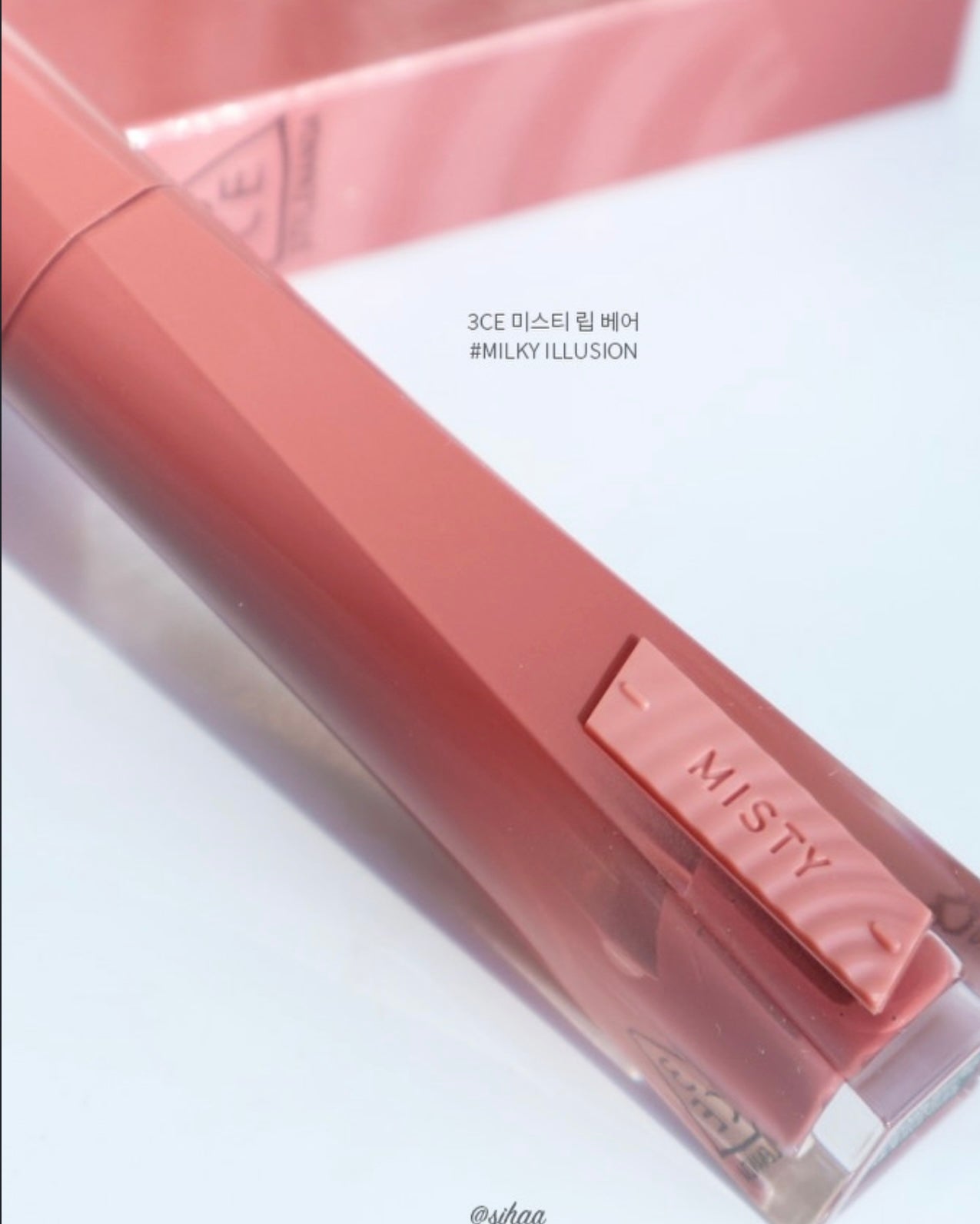 3CE Misty Lip Bare 柔霧裸感唇釉🤍💫