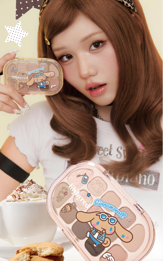 送玉桂狗袋仔✨lilybyred Sanrio Edition Dewy Fit Palette 多效眼影腮紅盤✨