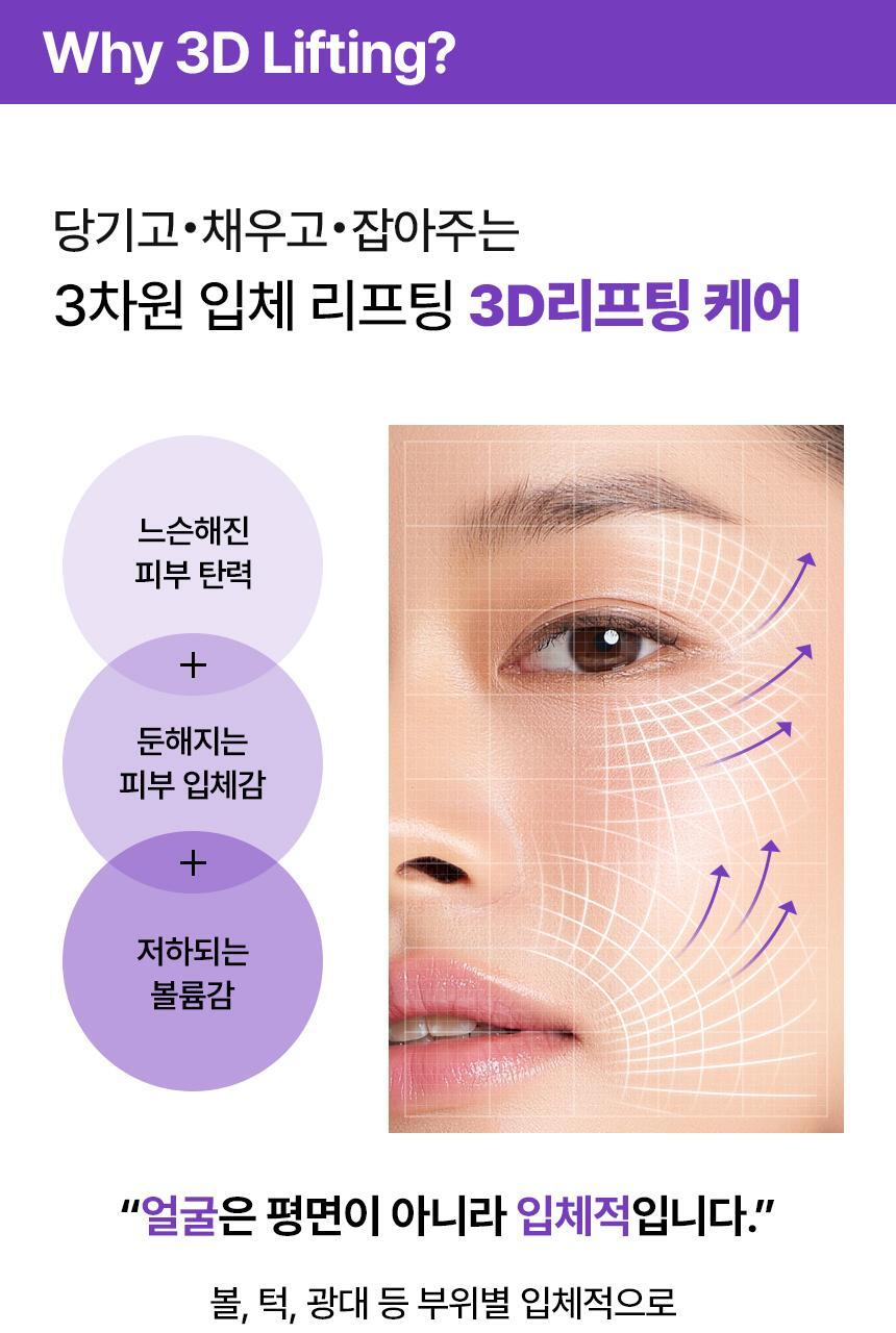 1+1裝🔥BOH 3D立體提拉彈力抗皺抗老益生菌多勝肽面霜 Bio Heal BOH Probioderm 3D Lifting Cream💜