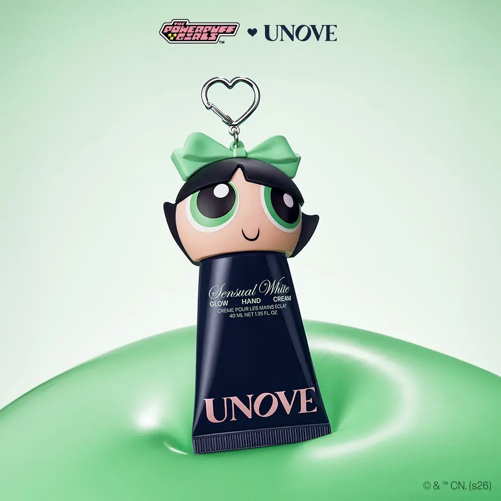 送飛天小女警匙扣帽蓋✨Unove Glow Hand Cream 香氛光感護手霜🪽