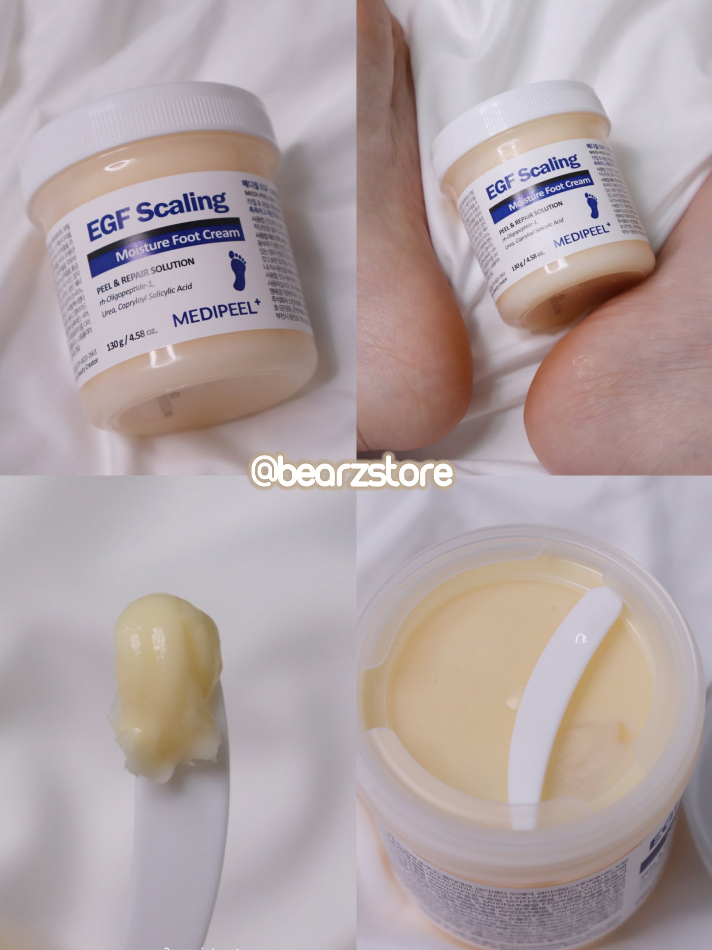 腳跟經常龜裂的必須入手🔥 MEDIPEEL EGF去角質深層滋潤修護足霜💖