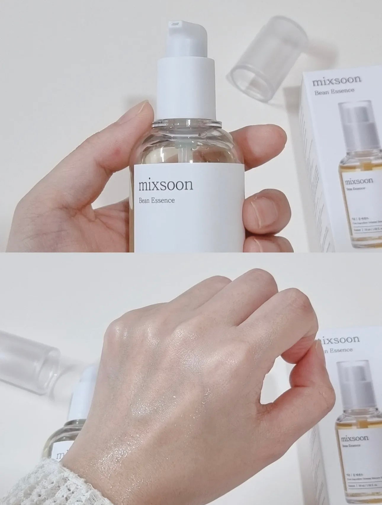 發酵大豆的神奇力量🤍 「純淨護膚」 mixsoon Bean Essence 大豆煥膚發酵精華☁️ 深受韓國明星喜愛