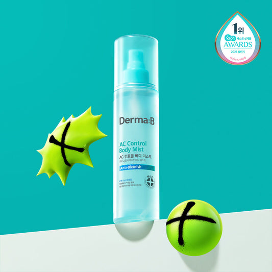 Derma:B AC控油舒緩身體噴霧🌿|為你趕走背部小煩惱