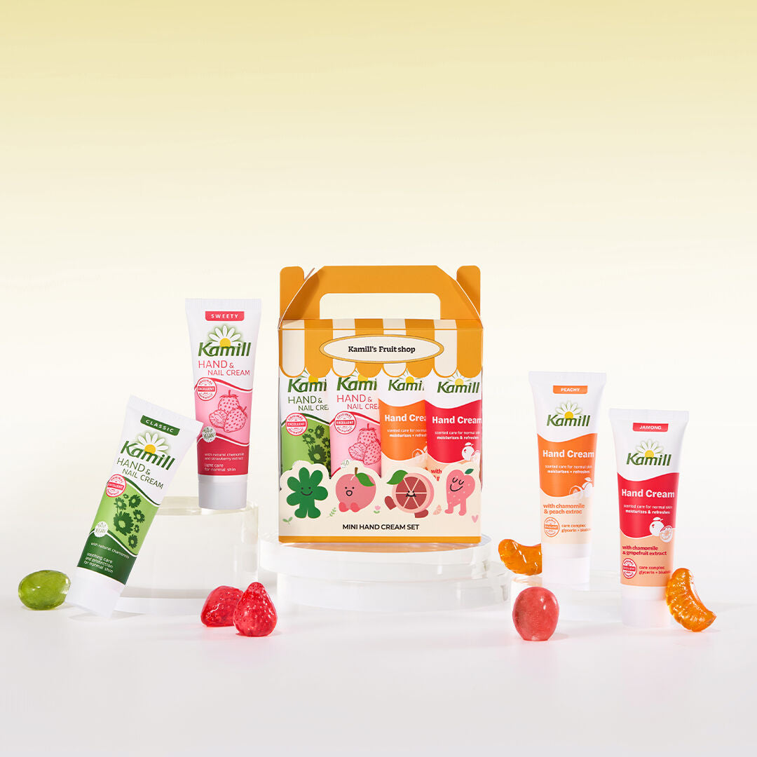 一套4款香味✨Kamill 手部與指甲護理潤手霜套裝🌼