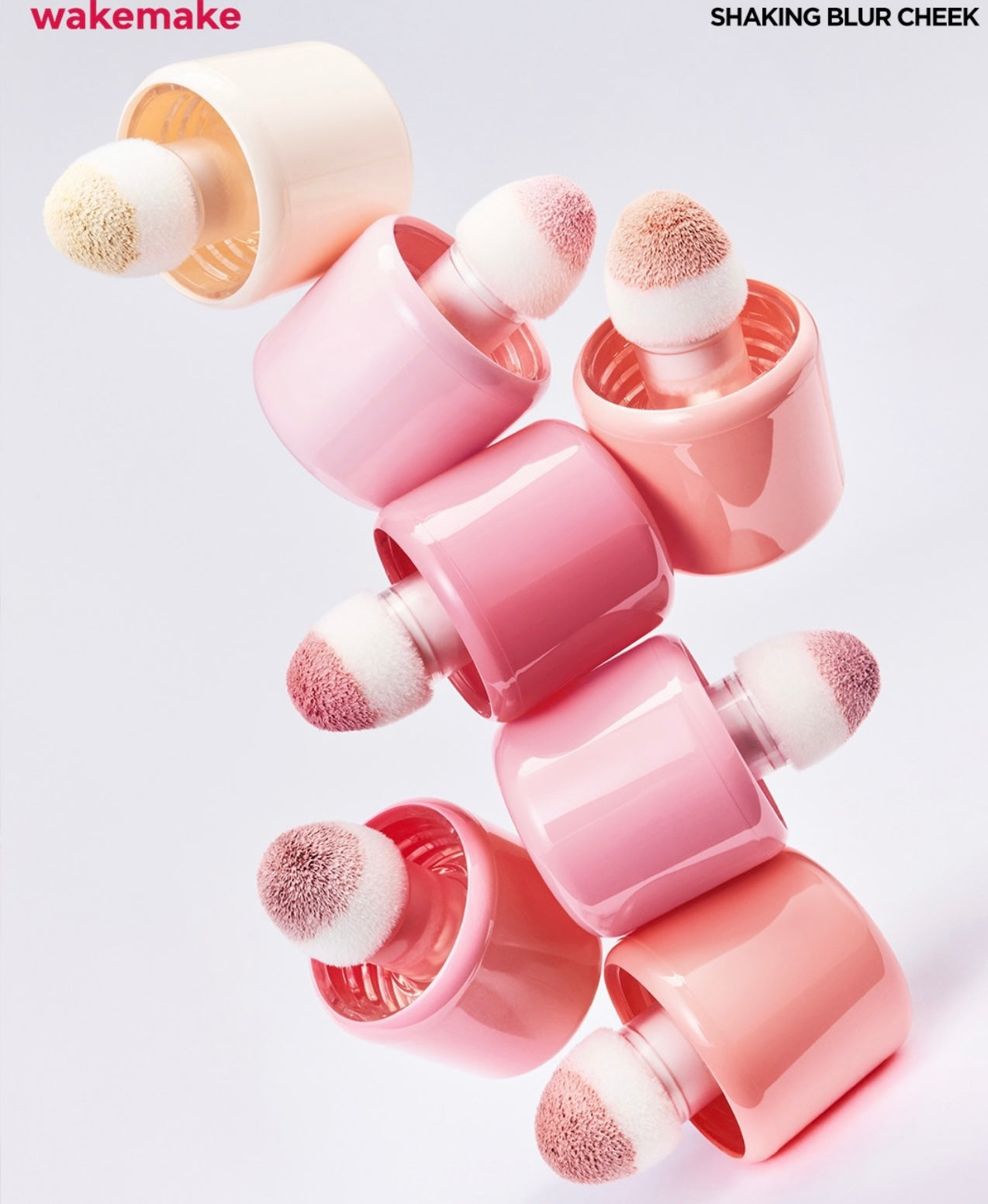🌸 WakeMake Shaking Blur Cheek 搖搖透明感柔霧腮紅