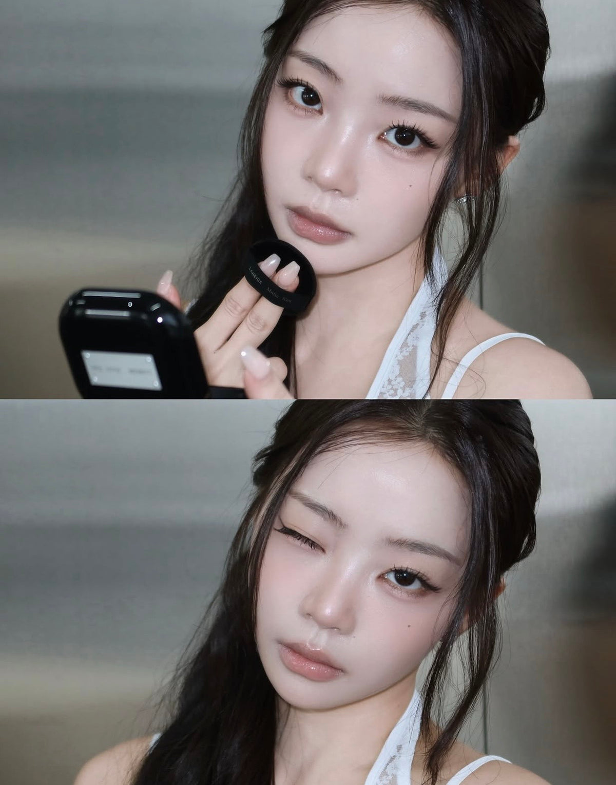 送限量黑肩背包 ✨ Laneige × Matin Kim NEO輕霧光氣墊粉餅