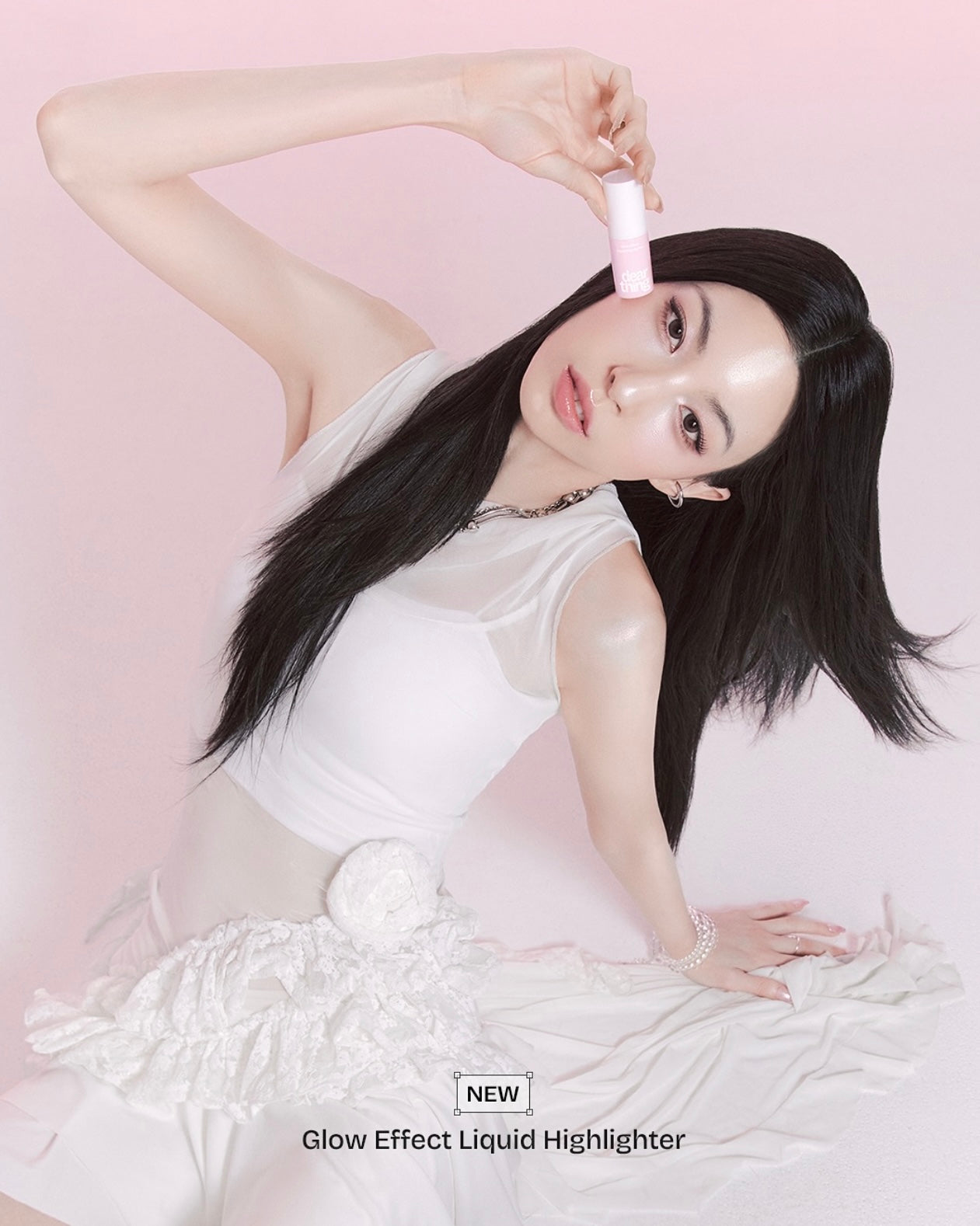 仙氣拉滿🧚‍♀️Dear Thing 氛圍感水光液體高光 Glow Effect Liquid Highlighter 純欲感拿捏了💖