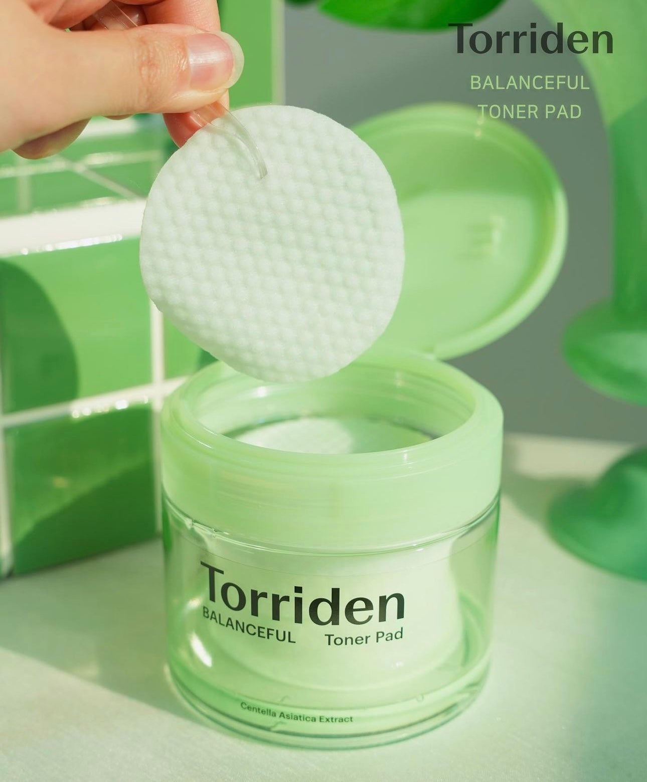 Torriden 積雪草純素舒緩控油爽膚棉片| Torriden Balanceful Cica Toner Pad🌿