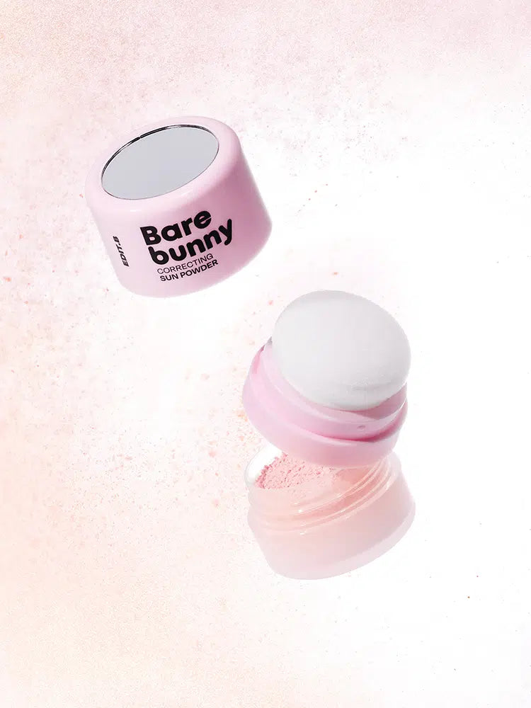 高CP值好物✨EDIT B 裸肌小兔校色防曬散粉🐰✨ Bare Bunny Correcting Sun Powder 油肌與蠟黃肌的救星！