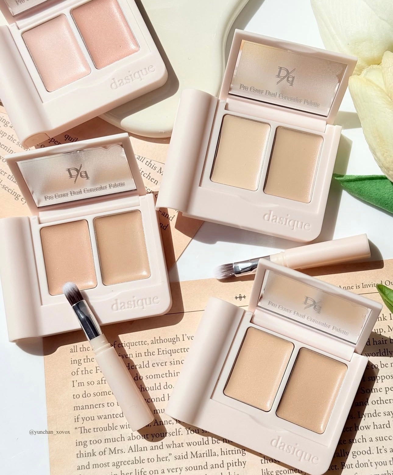 Pro Cover Dual Concealer Palette專業雙色遮瑕盤連掃