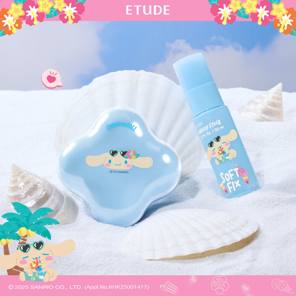 玉桂狗特別版+送定妝噴霧✨Etude House 雲霧濾鏡氣墊粉底 ☁️| Etude House Cloud Fit Filter Cushion