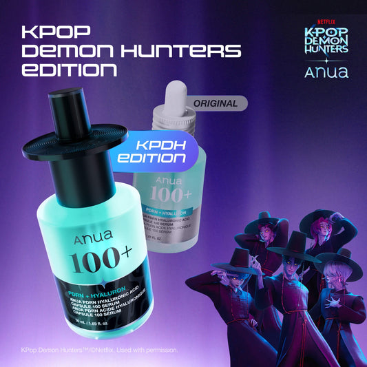 Kpop增量版🔥水光肌的秘密武器🪄| Anua PDRN 透明質酸膠囊超強補濕精華 🌊 醫美級水光修復精華✨ 化解榜保濕精華 第1名🏆| Anua PDRN Hyaluron Capsule 100 Serum💧