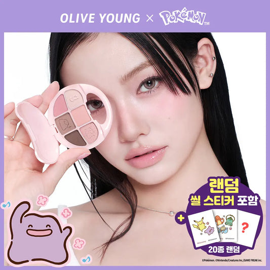 🎀 韓系小仙女必收！Colorgram x Pokemon聯名口袋眼影盤🎀
