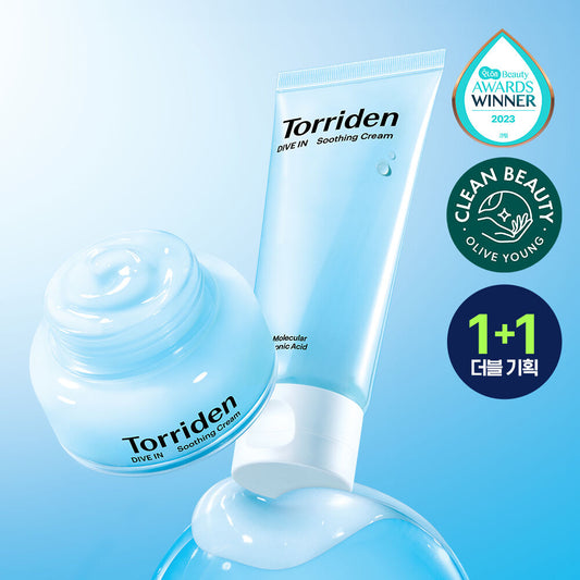 Torriden x GANADI 限量版✨韓國熱賣🥂Torriden Dive in 低分子透明質酸保濕舒緩啫喱面霜100ml