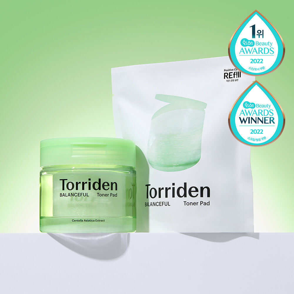 Torriden 積雪草純素舒緩控油爽膚棉片/玻尿酸補濕棉片| Torriden Pad🌿