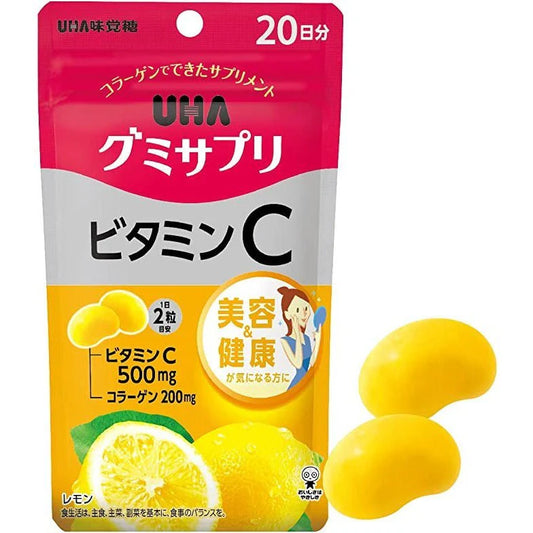 日本連線🇯🇵UHA🍋 維他命C美肌美白味覺軟糖