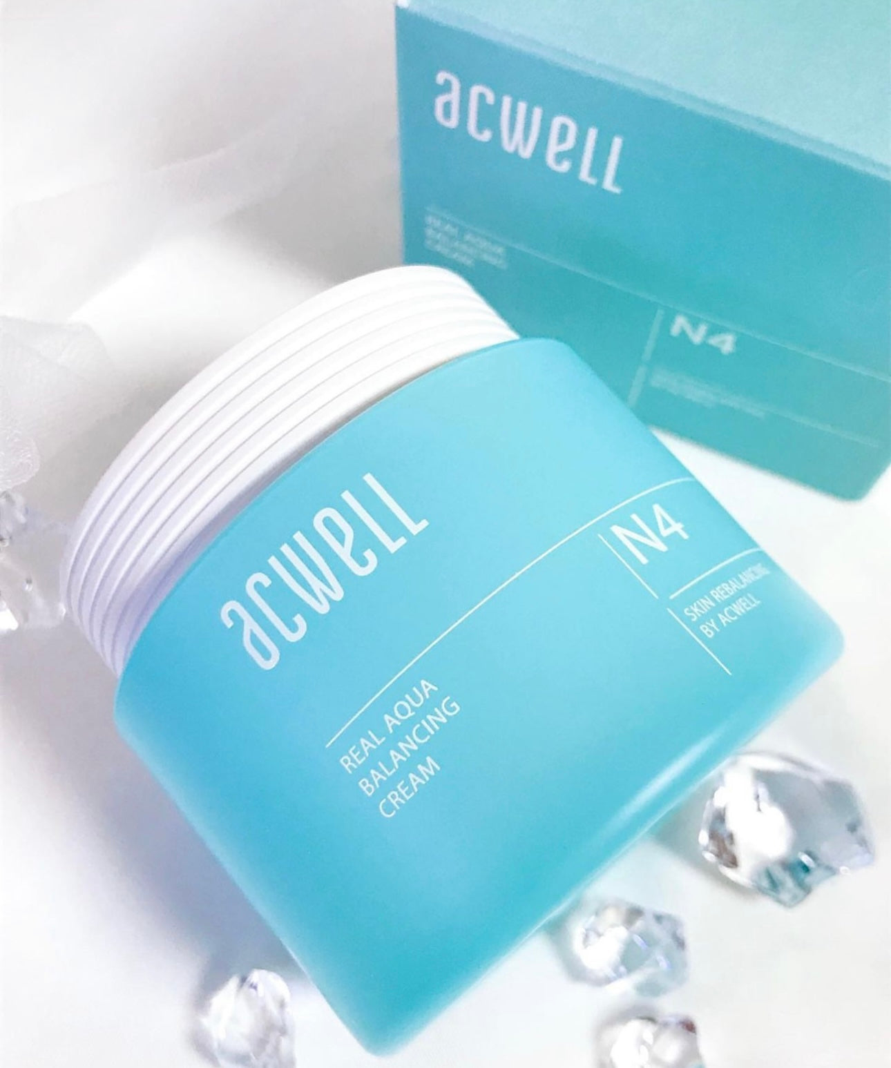 韓國最大敏感肌品牌 | Acwell N4深層極緻補濕鎮靜舒緩水凝面霜50ml｜四季都可使用的面霜💎