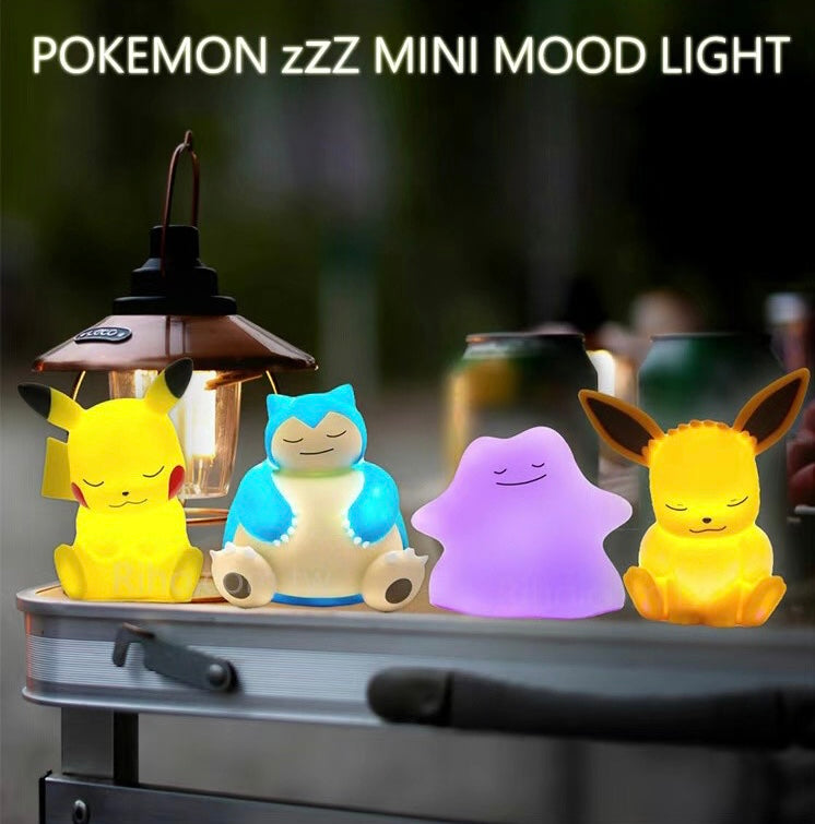 新款韓國Pokemon 寵物小精靈甜睡系列小夜燈| 一套再有優惠💡