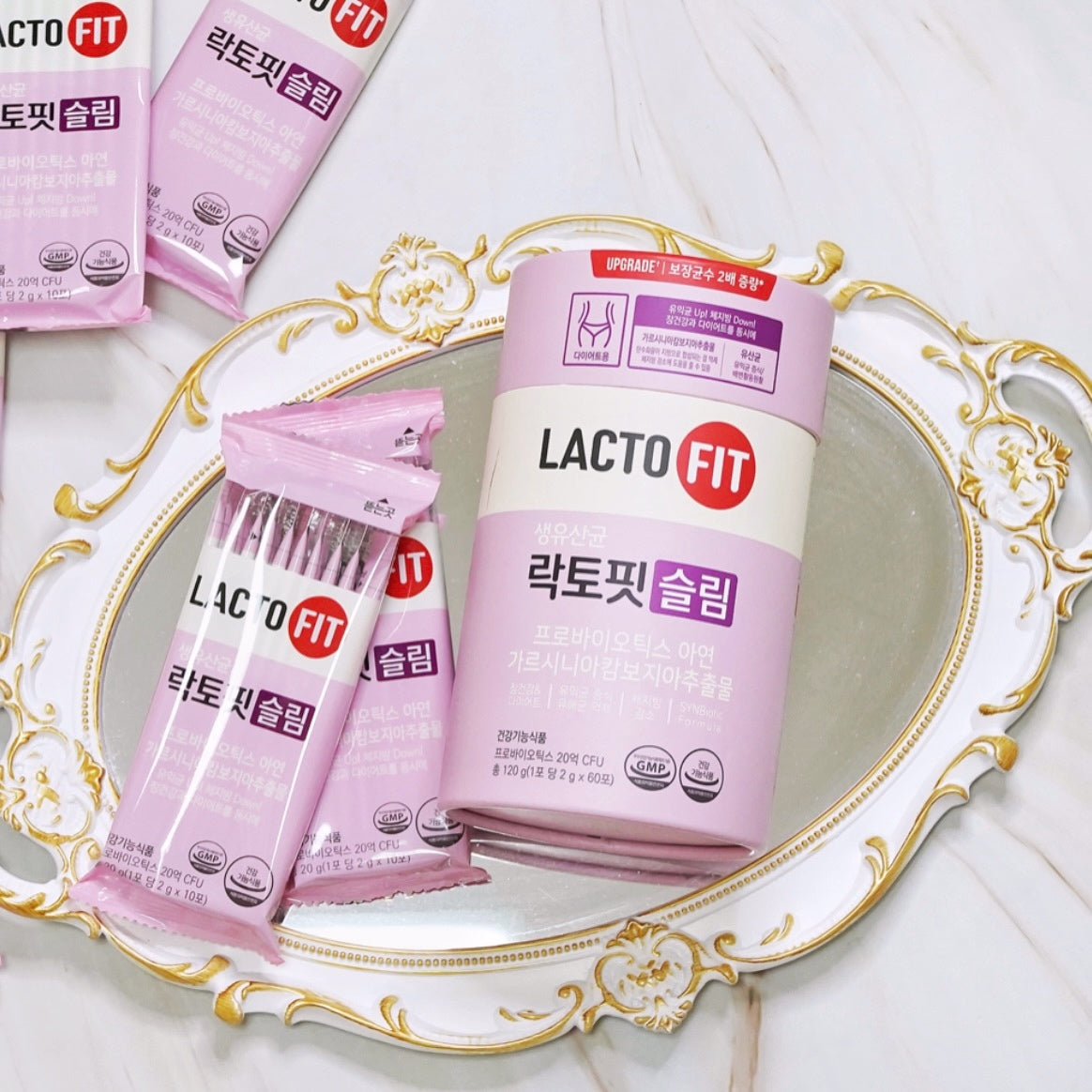 韓國每兩秒賣出一罐🥳最新版 韓國益生菌 Upgrade 升級版Slim ✨鍾根堂LACTO-FIT SLIM 腸道健康纖體瘦身益生菌☁️