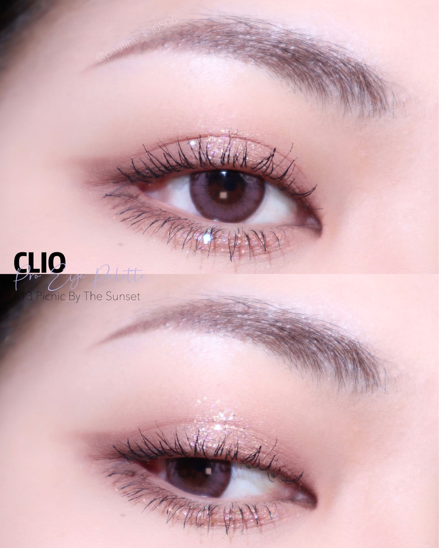 Clio 10 色眼影組合 Pro Eye Palette 🎨 | 啞光到珠光一盒包辦☁️